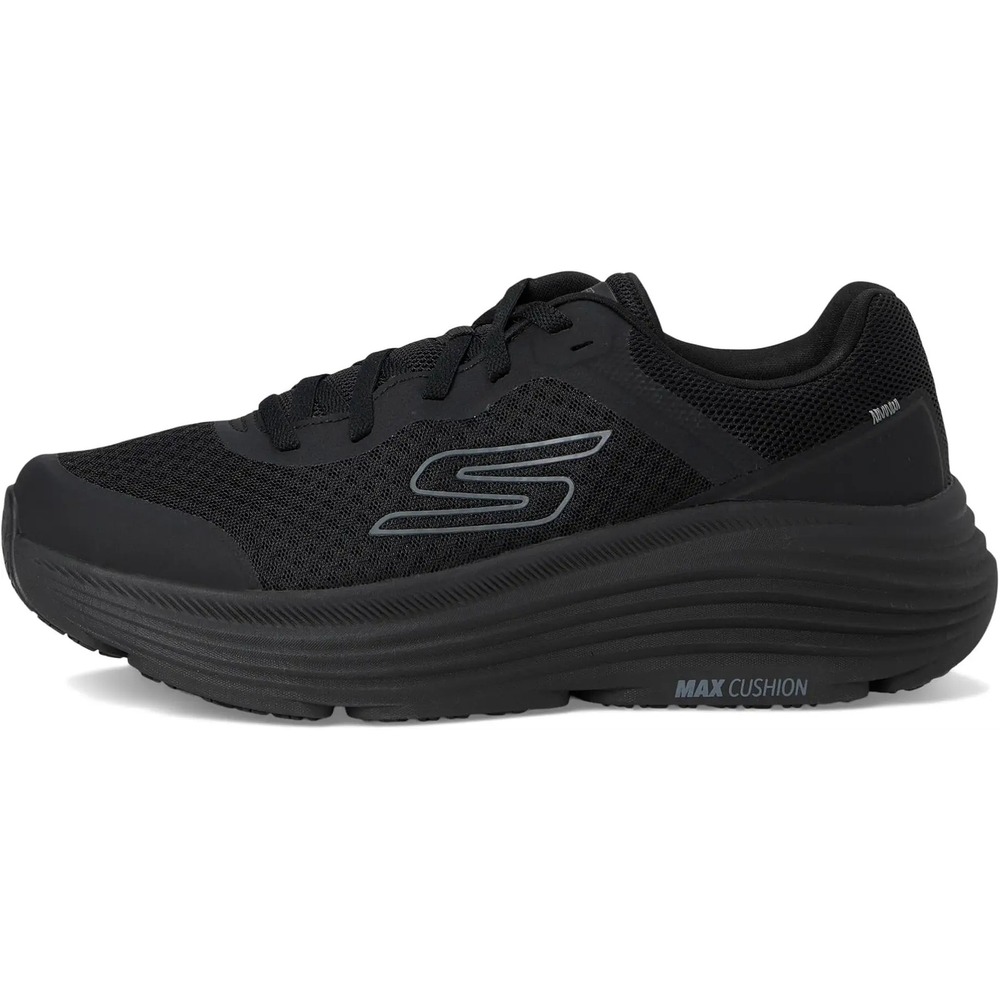 Skechers Max Cushioning Endeavour Mens Running Shoes 12 Extra Wide Black 220813
